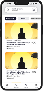 Mobile app screenshot 1
